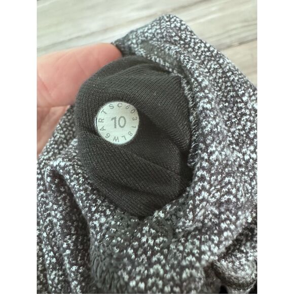 Lululemon Wunder Under Pant Coco Pique Crop Leggings Size 10 - Picture 3 of 8